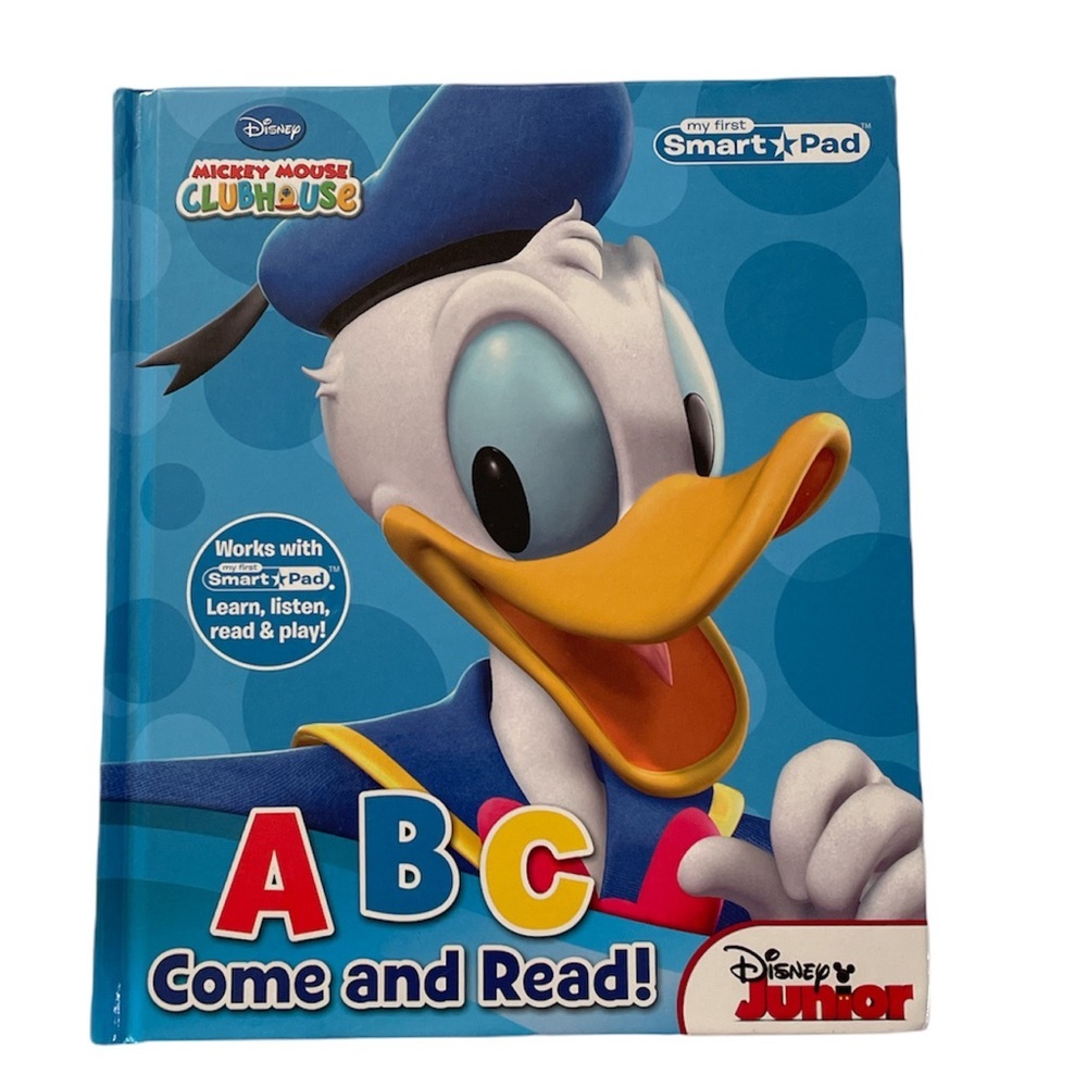 DISNEY JR. MICKEY MOUSE CLUB ABC COME AND READ MY FIRST SMART PAD BOOK
